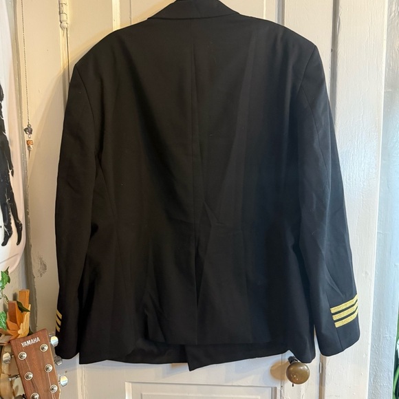 Vintage Delta Pilots First Officer Jacket 50S - Picture 5 of 16